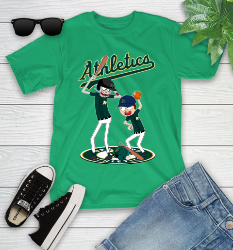 MLB Oakland Athletics Rick And Morty Baseball 108