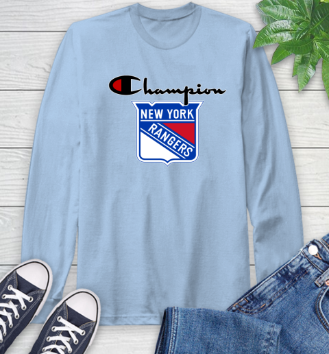 NHL Hockey New York Rangers Champion Shirt Long Sleeve T-Shirt 6
