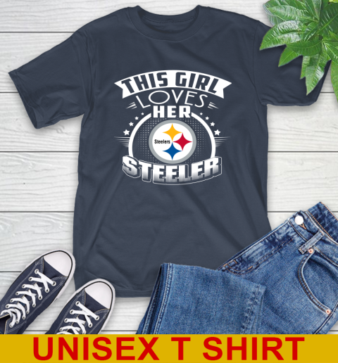 Pittsburgh Steelers NFL Football This Girl Loves Her Team 3