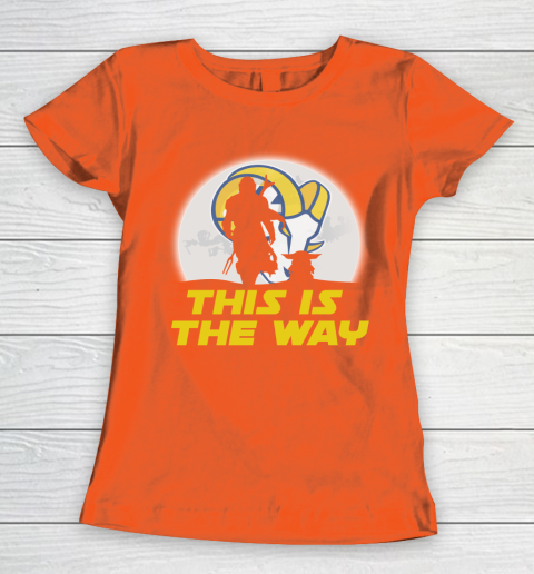 ladies rams shirt