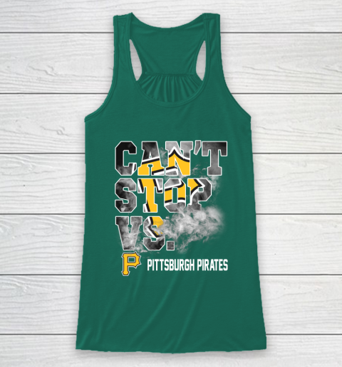 MLB Pittsburgh Pirates Baseball Can't Stop Vs Pirates Racerback Tank 5