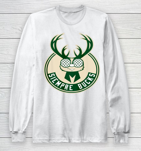 Bucks Championship NBA tshirt Siempre Bucks Long Sleeve T-Shirt