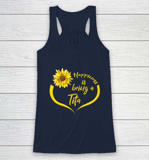 Womens Tita Gift Happiness Is Being A Tita Racerback Tank 8