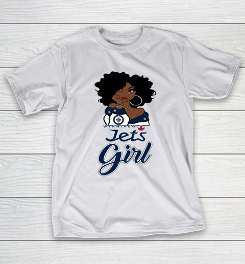 Winnipeg Jets Girl NHL T-Shirt 12