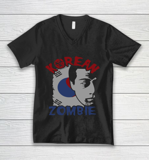 Korean Zombie Chan Sung Jung Walkout Shirts V-Neck T-Shirt