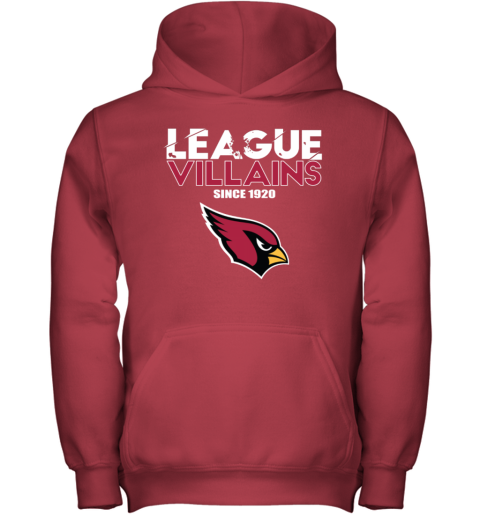 League Villains Since 1920 Arizona Cardinals Youth Hoodie - Rookbrand