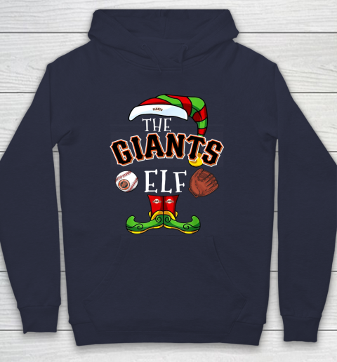 San Francisco Giants Christmas ELF Funny MLB Hoodie 2