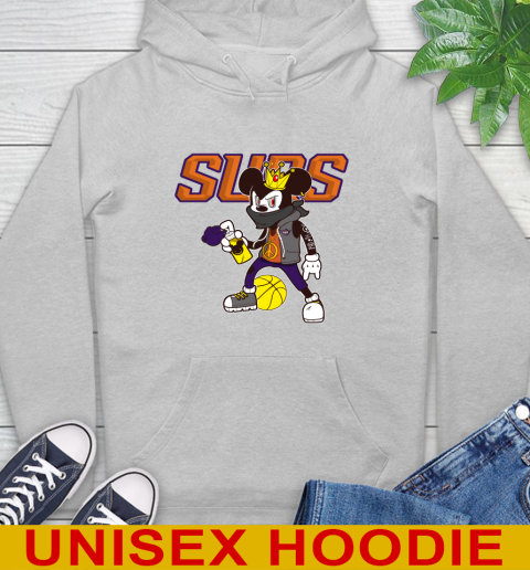 Phoenix Suns NBA Basketball Mickey Peace Sign Sports Hoodie 6