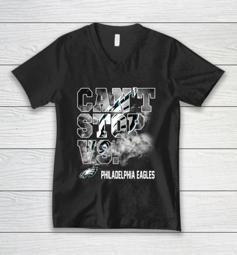 NFL Philadelphia Eagles Can't Stop Vs V-Neck T-Shirt