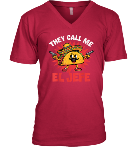 They Call Me El Jefe T-Shirt Cinco De Mayo Party Gift