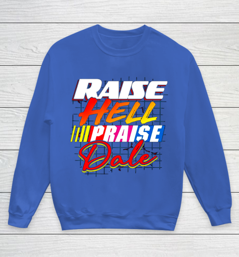 Raise Hell Praise Dale Vintage Youth Sweatshirt 6
