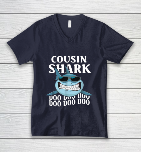 Cousin Shark Doo Doo Doo Shirts Christmas Gift V Neck T Shirt