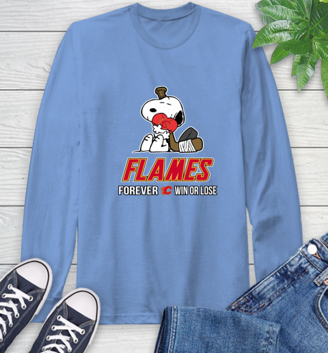 NHL The Peanuts Movie Snoopy Forever Win Or Lose Hockey Calgary Flames 68