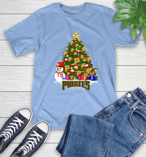 Pittsburgh Pirates Merry Christmas MLB Baseball Sports T-Shirt 11