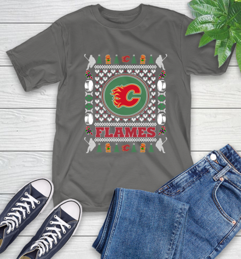 Calgary Flames Merry Christmas NHL Hockey Loyal Fan Ugly Shirt 10