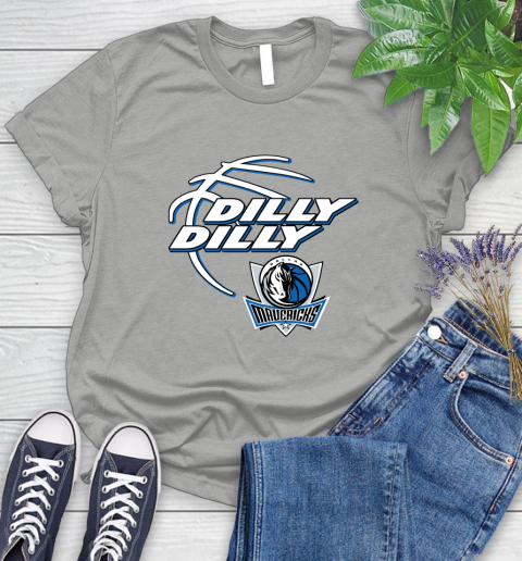 NBA Dallas Mavericks Dilly Dilly Basketball Sports Women's T-Shirt 10
