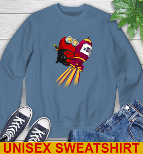 NBA Basketball Cleveland Cavaliers Deadpool Minion Marvel Shirt Sweatshirt 11 NBA Basketball Cleveland Cavaliers Deadpool Minion Marvel Shirt Sweatshirt - Image 11