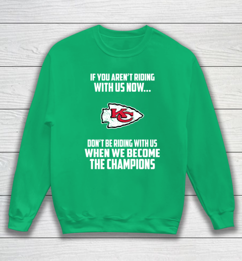 NFL Kansas City Chiefs Football We Become The Champions Sweatshirt 5