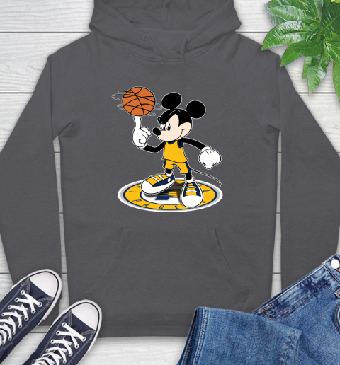 NBA Basketball Indiana Pacers Cheerful Mickey Disney Shirt Hoodie 7