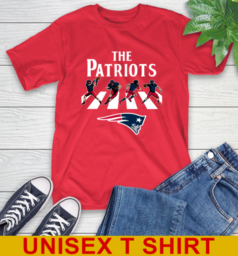 NFL Football New England Patriots The Beatles Rock Band Shirt T-Shirt 12