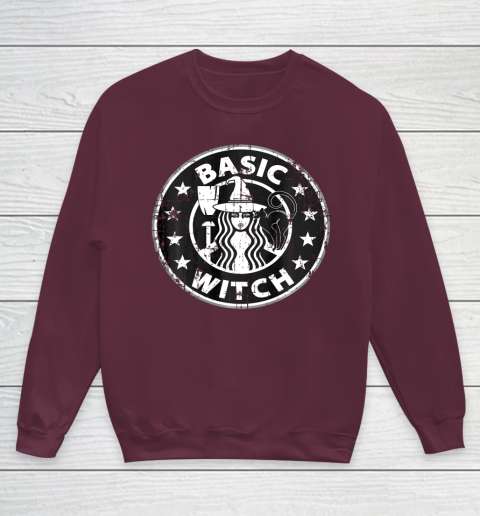 Basic Witch Halloween Vintage Style T Shirt T Shirt.3YSOT0UPCK Youth Sweatshirt 5