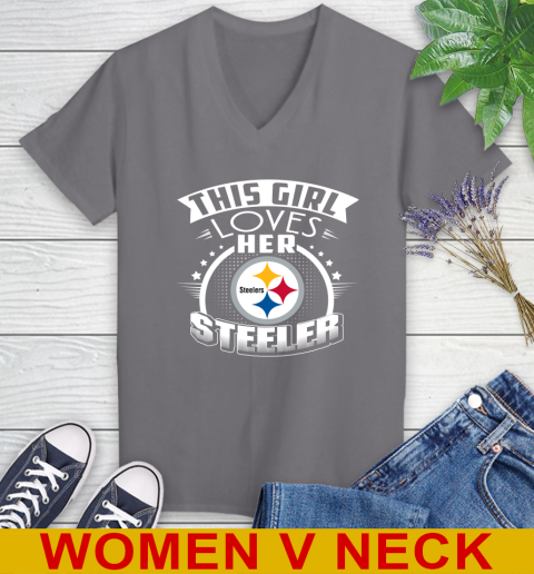 Pittsburgh Steelers NFL Football This Girl Loves Her Team 83