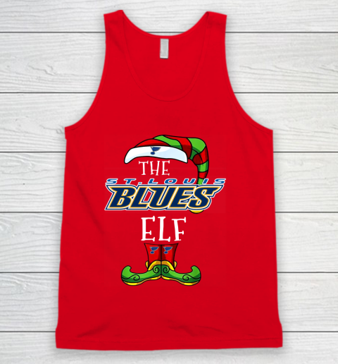 St.Louis Blues Christmas ELF Funny NHL Tank Top 5