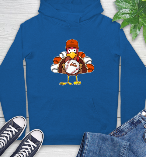 Baltimore Orioles Turkey thanksgiving Hoodie 9