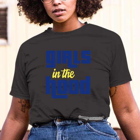 Jordan 14 Laney Low Matching Sneaker Tshirt For Woman For Girl Girls In The Hood Hipster Hip Hop Blue Black Jordan Shirt