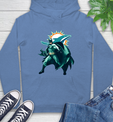 NFL Batman Football Sports Miami Dolphins Hoodie 11