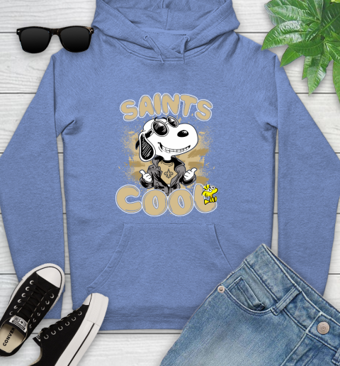 NFL Football New Orleans Saints Cool Snoopy Shirt Youth Hoodie 11