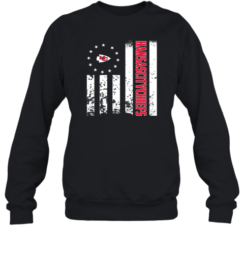 NFL Kansas City Chiefs American Flag Sweatshirt