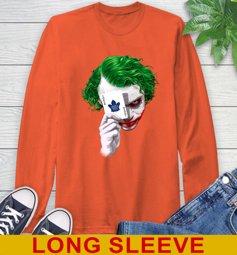 Toronto Maple Leafs NHL Hockey Joker Card Shirt Long Sleeve T-Shirt 4