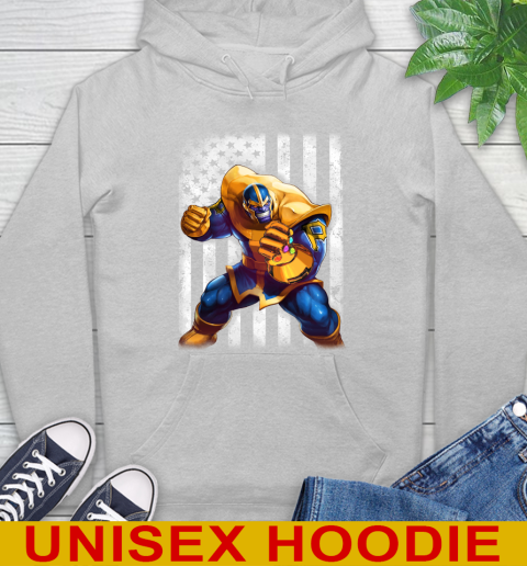 MLB Baseball Pittsburgh Pirates Thanos Marvel American Flag Shirt Hoodie 6