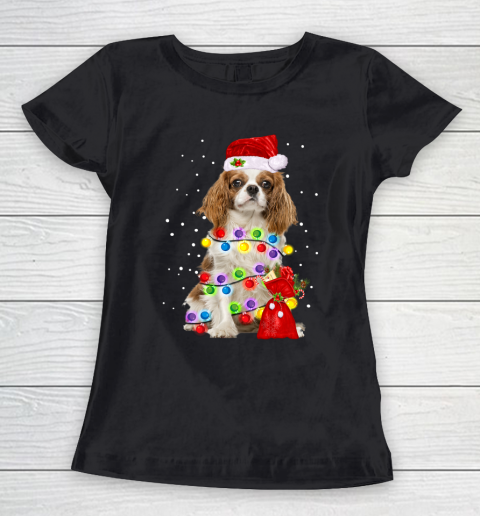 Cavalier King Charles Spaniel Dog Funny Christmas Gift Women's T-Shirt