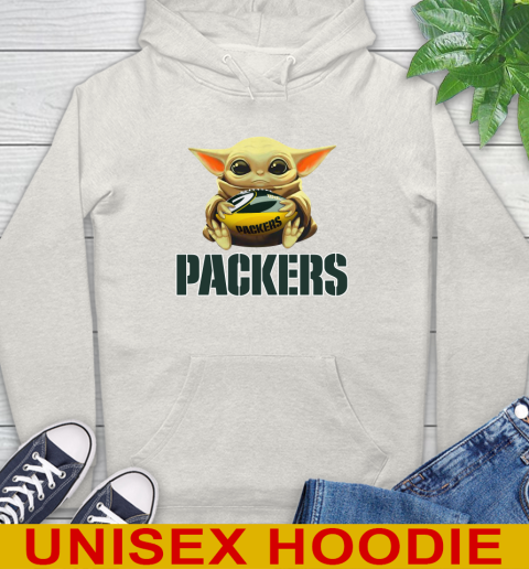 NFL Football Green Bay Packers Baby Yoda Star Wars Shirt Hoodie 12