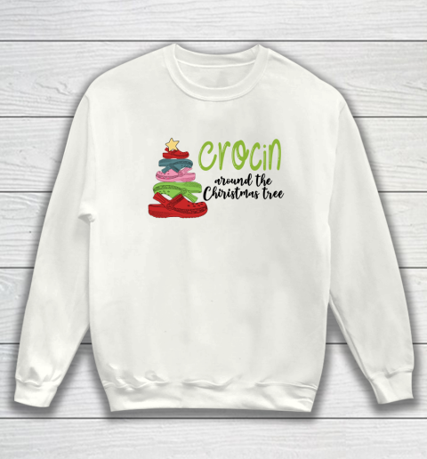 Crocin Around The Christmas Tree Funny Sweatshirt