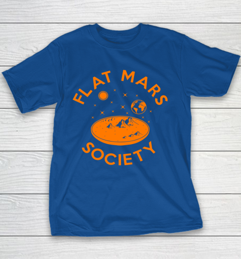 Flat Mars Society Shirt Youth T-Shirt 6