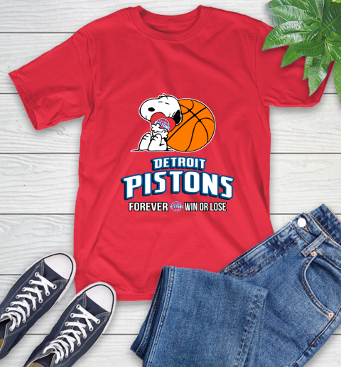 NBA The Peanuts Movie Snoopy Forever Win Or Lose Basketball Detroit Pistons 10