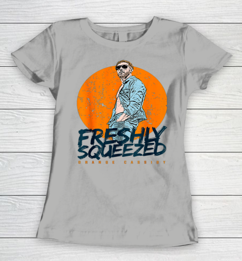 Wrestling Freshly Squeezed Orange Cassidy AEW Wrestler Women's T-Shirt 8