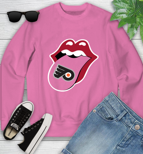 Philadelphia Flyers NHL Hockey Lips I Root For My Team Adoring Fan 121