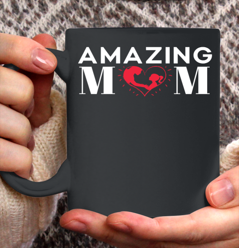 Mother's Day Funny Gift Ideas Apparel  Amazing Mom Mother Ceramic Mug 11oz