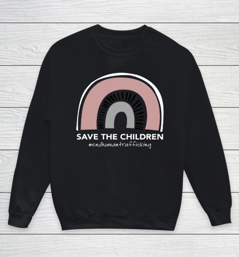 Safe The Children End Human Trafficking Youth Sweatshirt
