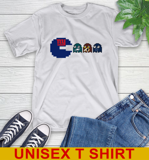 New York Giants NFL Football Pac Man Champion T-Shirt 12