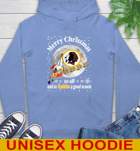Washington Redskins Merry Christmas To All And To Redskins A Good Season NFL Football Sports Hoodie 11