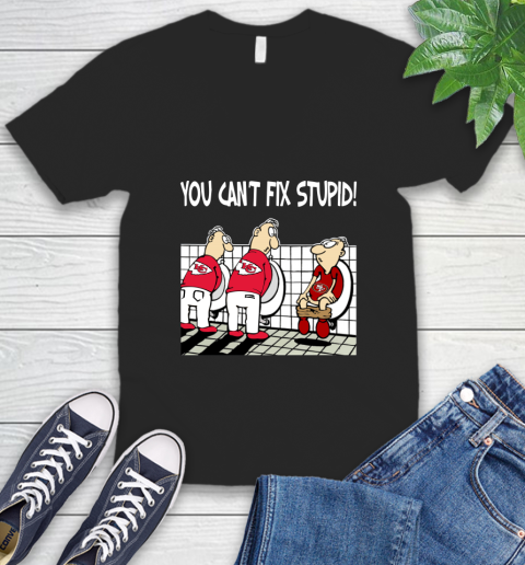 You Can't Fix Stupid Funny Kansas City Chiefs NFL Shirts 46