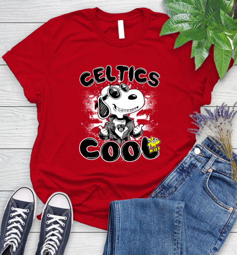 NBA Basketball Brooklyn Nets Cool Snoopy Shirt Women's T-Shirt 11