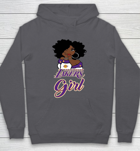 Los Angeles Lakers Girl NBA Hoodie 7