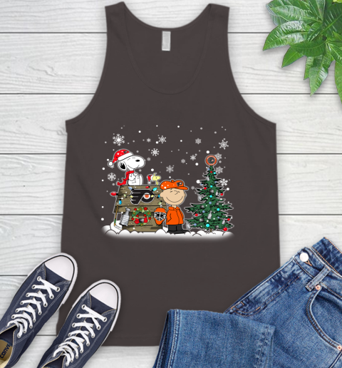 NHL Philadelphia Flyers Snoopy Charlie Brown Woodstock Christmas Stanley Cup Hockey Tank Top 6