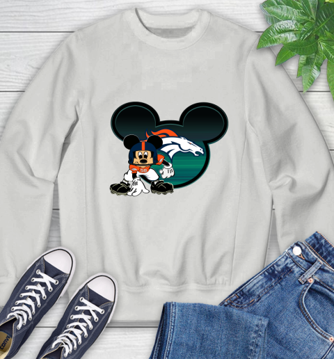 NFL Denver Broncos Mickey Mouse Disney Football T Shirt Sweatshirt 5
